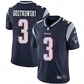 Nike New England Patriots #3 Stephen Gostkowski Navy Blue Team Color NFL Vapor Untouchable Limited Jersey,baseball caps,new era cap wholesale,wholesale hats